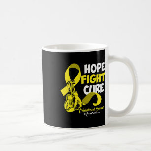 Mug Espoir de lutte contre le cancer de l'enfant sensi