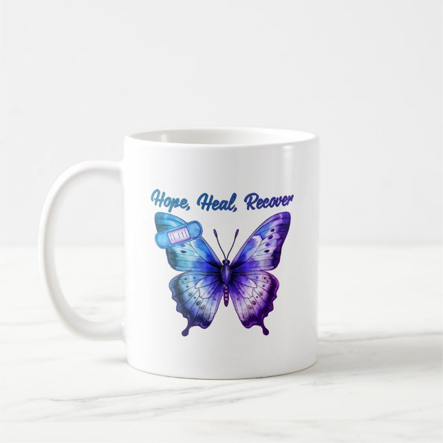 Mug Espoir, guérison, récupération (Gauche)