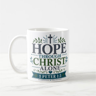 Mug Espoir par Christ seul Dévo­tion scripturaire