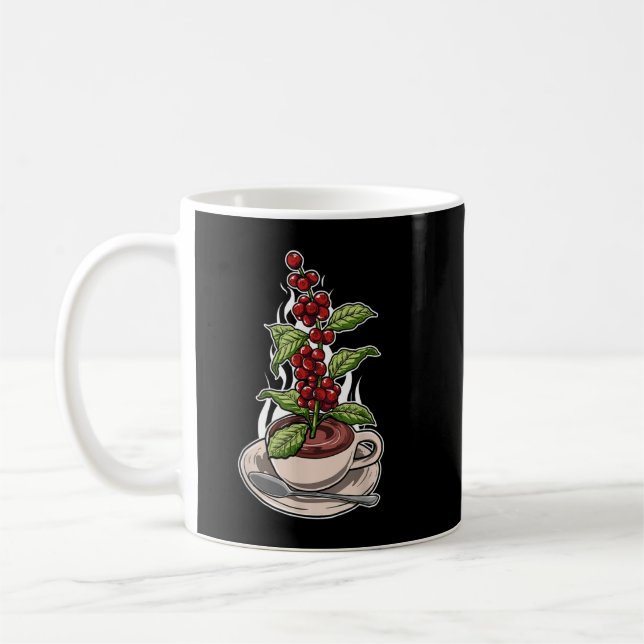 Mug Espresso Barista Café Plante Lover café (Gauche)