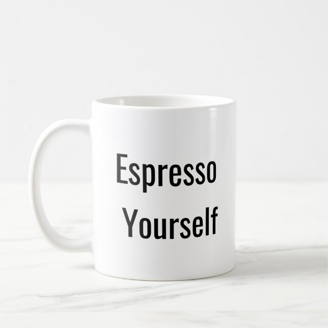 Mug Espresso Vous-Même (Gauche)