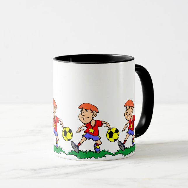 Mug Esprit de Jeu : Fans de Football (Devant droit)