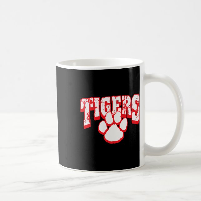 Mug Esprit de l'école des Tigres Retour à l'école R  (Droite)