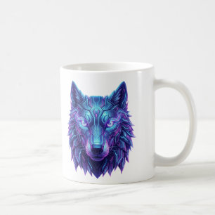 Mug Esprit de Loup Cyber Gardien de l'Intuition