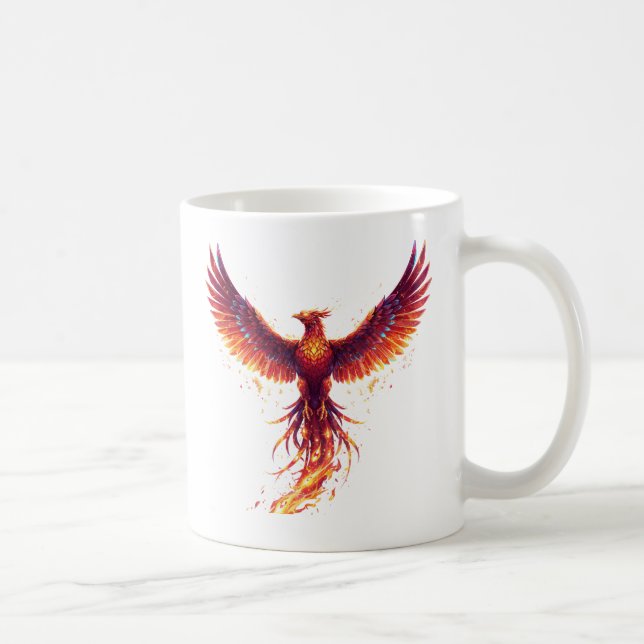 Mug Esprit de Renaissance du Phénix Numérique (Droite)