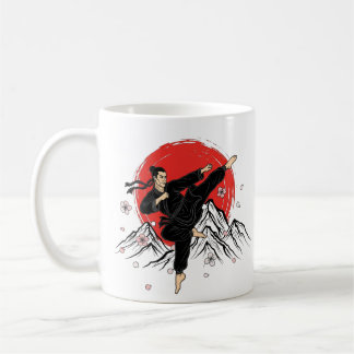 Mug Esprit du Kung Fu – Emblème d'arts martiaux sur le