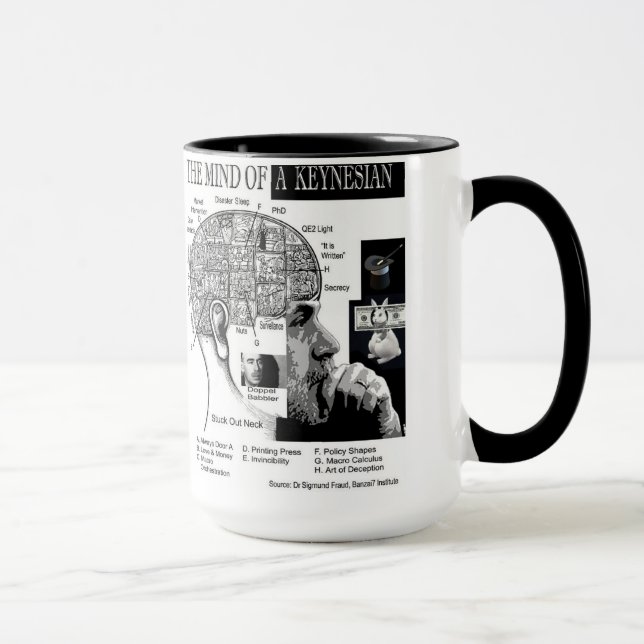 Mug Esprit d'un Keynésien (Droite)