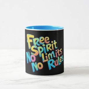 Mug Esprit libre coloré