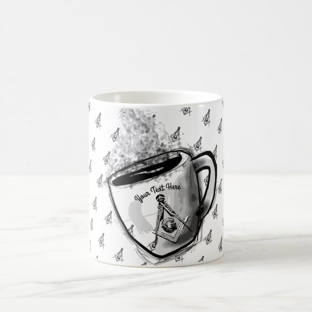 Mug Esprit maçonnique (SilveryCoFFee) (Centre)