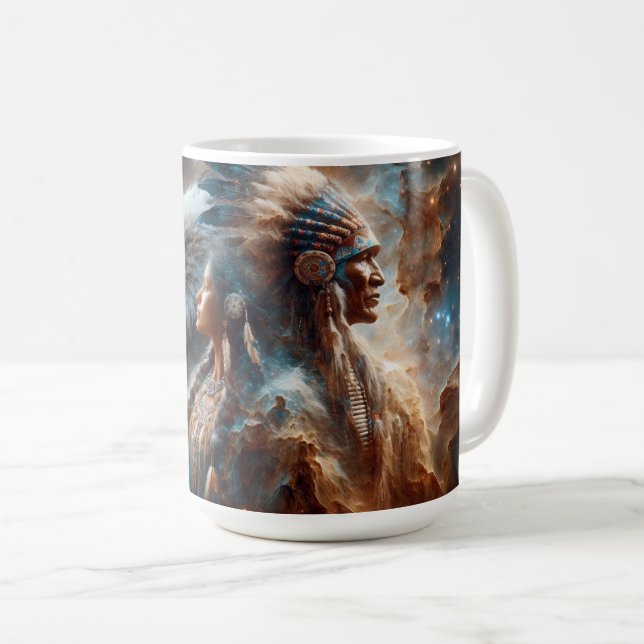 Mug Esprits dans le ciel 3 (Devant droit)