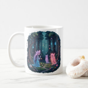 Mug Esprits de la Forêt Enchantée Cottagecore Magique
