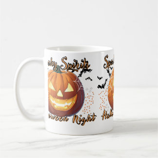 Mug Esprits éffrayants, Nuit d'Halloween