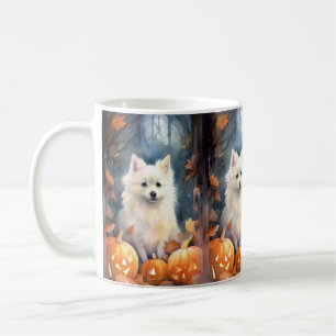 Mug Esquimau Américain D'Halloween Avec Peur Citrouill
