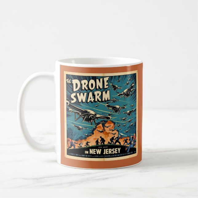 Mug Essaim de drones dans le New Jersey  (Gauche)