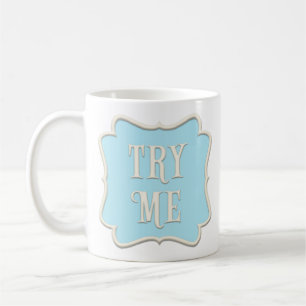 Mug "Essayez-moi" Fairytale Tea Party Pastel Blue