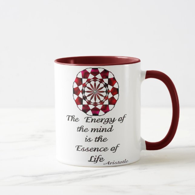 Mug *Essence de Life* - citation d'Aristote (Droite)