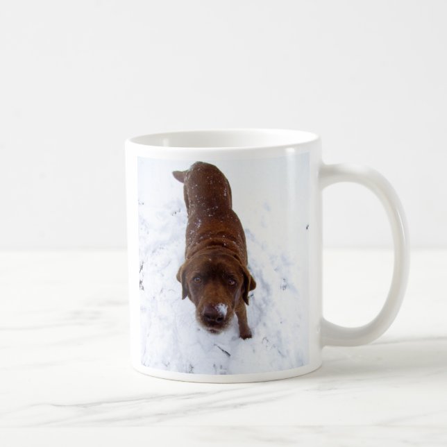 Mug Est-ce que ce du chocolat est chaud ? (Droite)