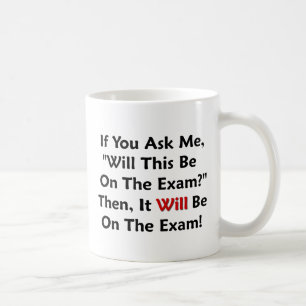 Mug Est-ce que ce sera sur l'examen ?