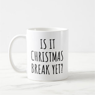 Mug Est-ce que c'est Noël Pause mais drôle Citation de