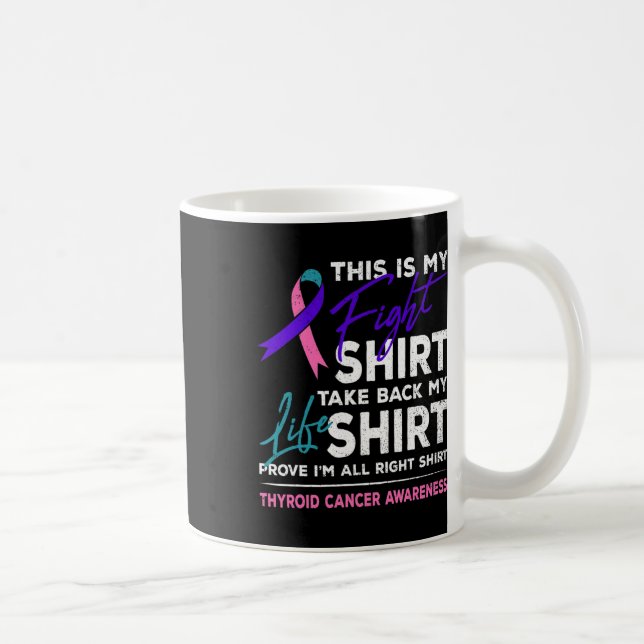 Mug Est-ce que ma lutte contre le cancer thyroïde sens (Droite)
