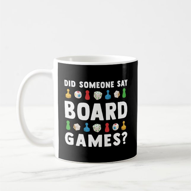 Mug Est-Ce Que Quelqu'Un A Dit Jeux De Conseil Drôle J (Gauche)