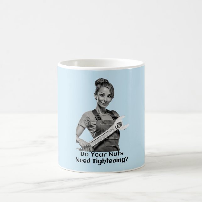 Mug Est-Ce Que Vos Noix Ont Besoin D'Être Serrées ? (Centre)