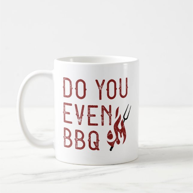 Mug Est-ce que vous même BBQ (Gauche)