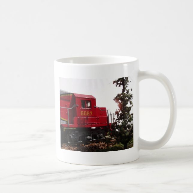 Mug Est-Ce Réel ? Coupe de café de train (Droite)