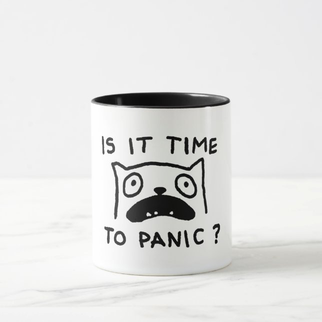 Mug Est-il temps de paniquer (Centre)