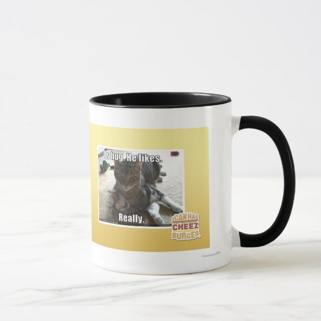 Mug Est l'étreinte. Il aime (Droite)