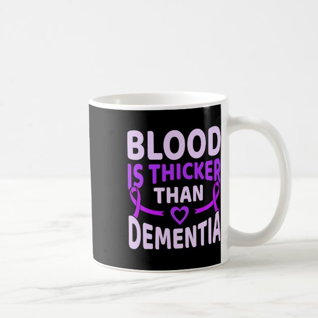 Mug Est Plus Épais Que La Démence Alzheimerheimer Sens (Droite)