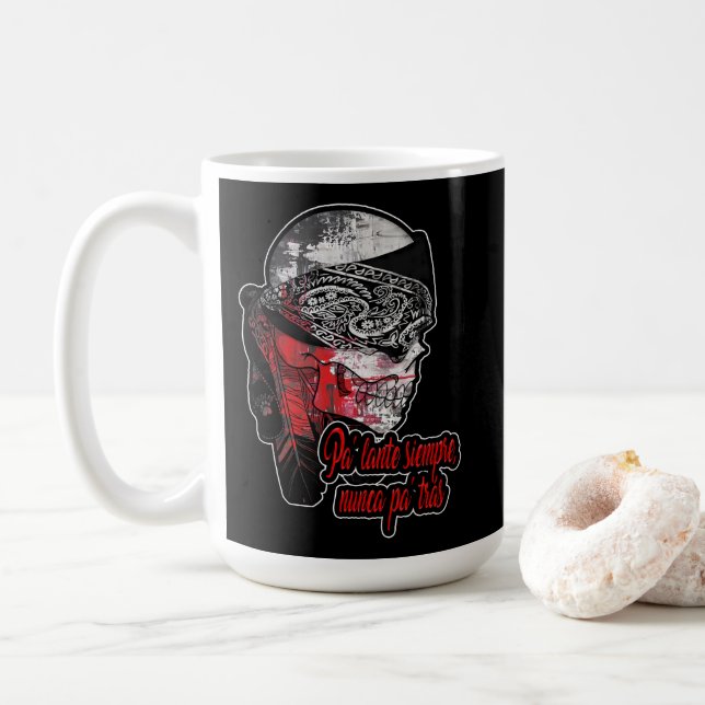 Mug Estampas Hip Hop - Nunca Pa’trás - Caneca (Avec donut)