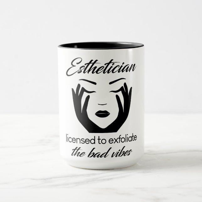 Mug Esthétique Autorisé À Exfolier (Centre)