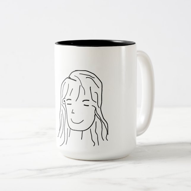 Mug esthétique pour couple (Devant droit)