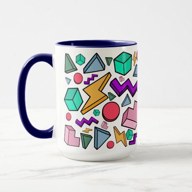 Mug Esthétique Rétro Vintage 80 (Gauche)