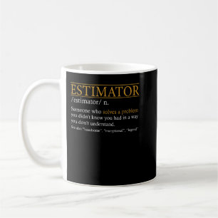 Mug Estimateur Estimation des calculs Emplois ESTIMATE