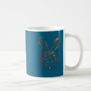 Mug Et Chemise Psycho Fou Peinture Lapin Horreur