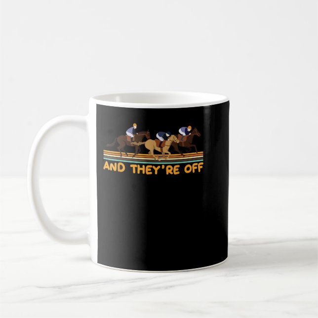 Mug Et ils sont hors course hippique Equestrian Love T (Gauche)