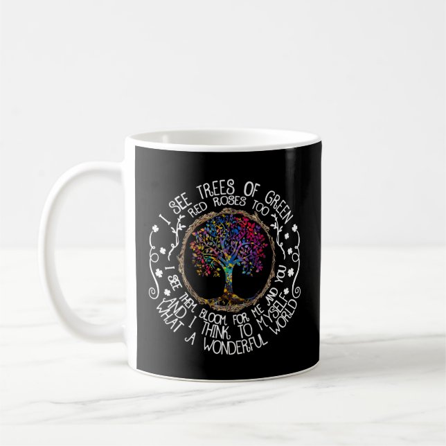 Mug Et Je Pense À Moi-Même Quelle Merveilleuse Citatio (Gauche)