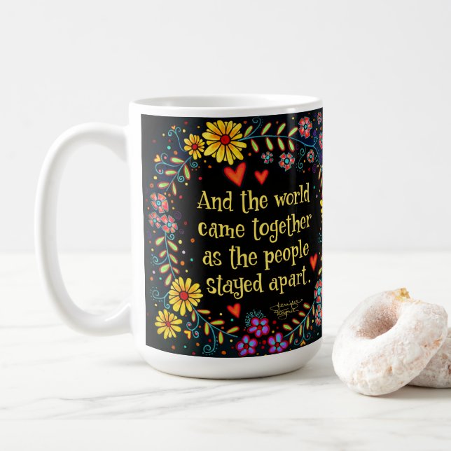 Mug Et Le Monde S'Est Mis Ensemble À Citer L'Inspirété (Avec donut)