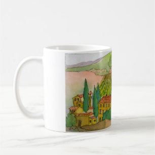 Mug Établissement vinicole dans Chianti, Italie