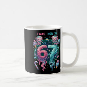 Mug était 6 7 Anniversaire 67 Meme Axolotl Cosmique En
