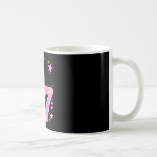 Mug Était 6 7 tenue de fille mignonne pour 7ème annive