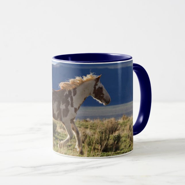 Mug Étalon courant, montagnes de Steens, Oregon (Devant droit)