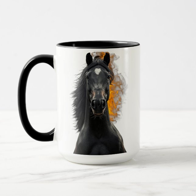 Mug Étalon noir infernal (Gauche)