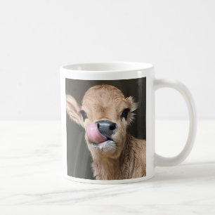 Mug Étameur ambulant minuscule de petit veau adorable