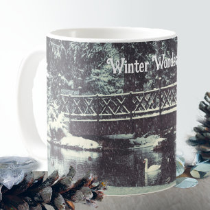 Mug étang d'hiver