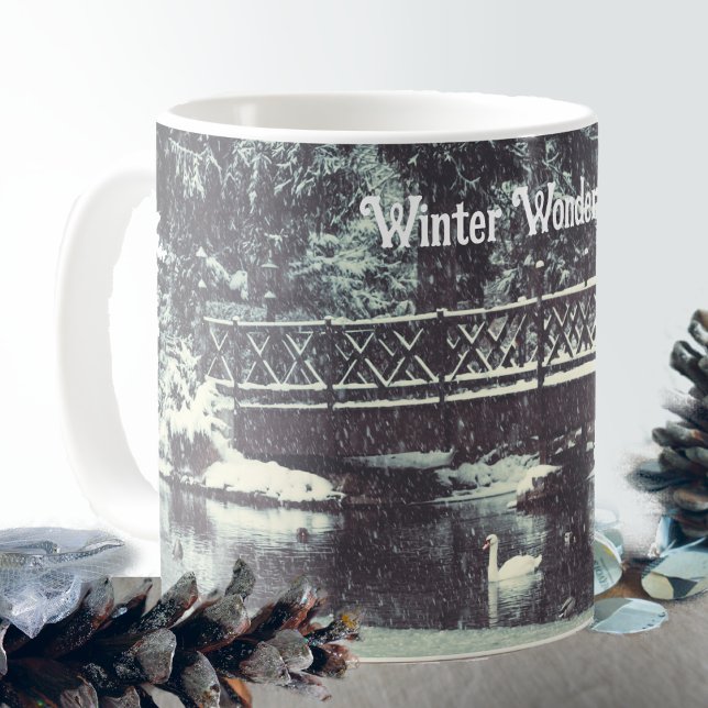 Mug étang d'hiver (Créateur téléchargé)