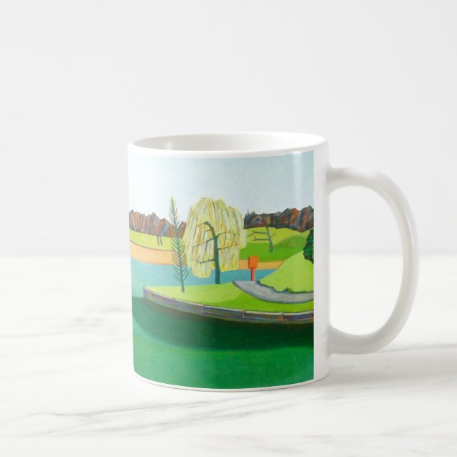 Mug Étang d'hiver (Droite)