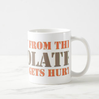 Mug Étape à partir du chocolat